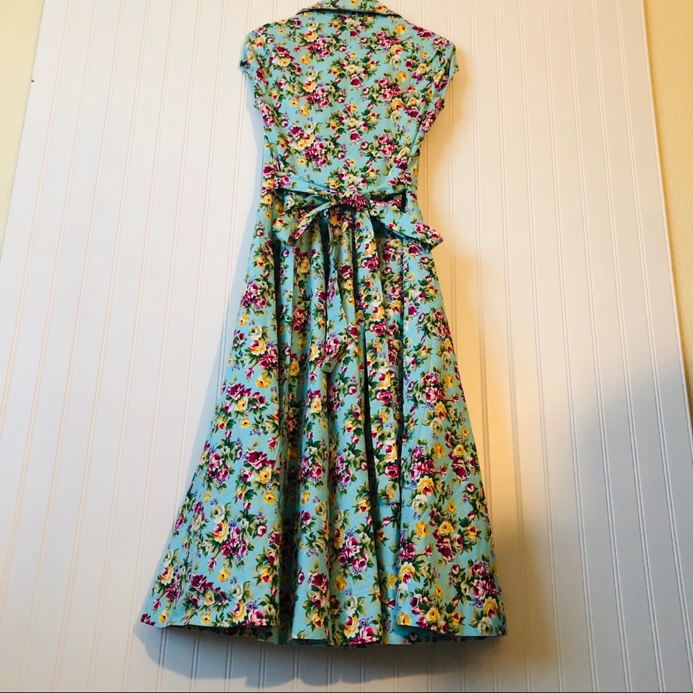 Long Flowered Dress